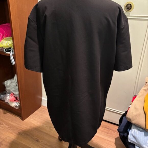 FIGS EUC Technical Collection Black Short Sleeve V Neck Scrub Top Large - Picture 4 of 7